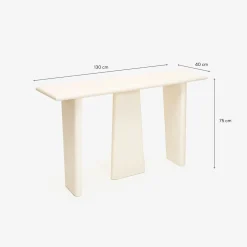 Casa Viva Consola de madera de mango Moscú 130x40x75cm Clau&Chloe Online