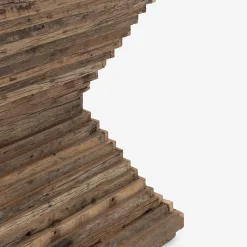 Casa Viva Consola de madera de olmo reciclada Pisco 120x45x87cm Clearance