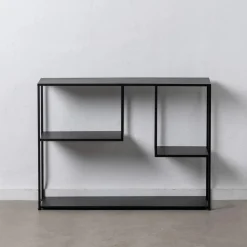 Casa Viva Consola de metal negro Calista 100x26x75cm Online