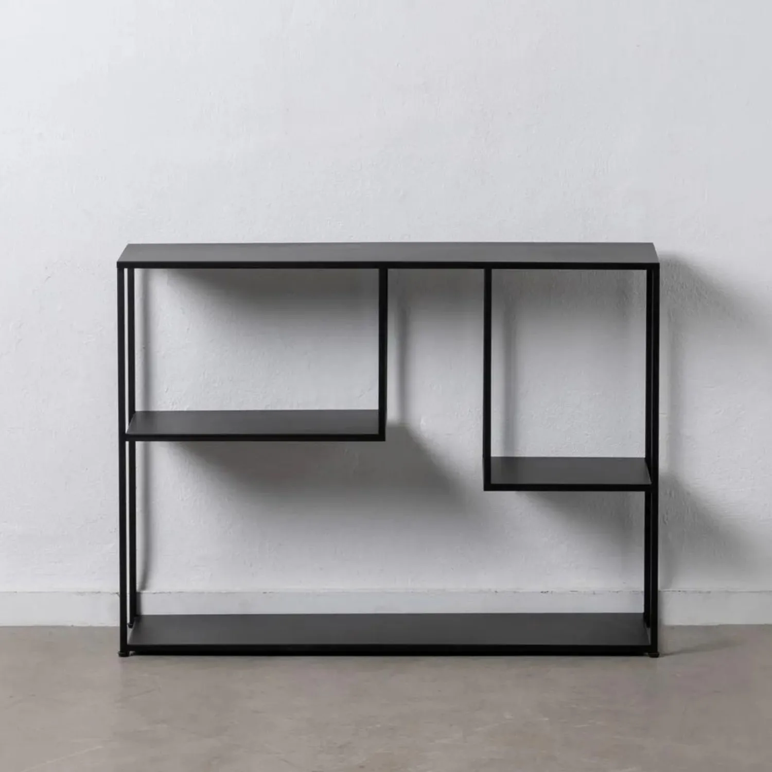 Casa Viva Consola de metal negro Calista 100x26x75cm Online