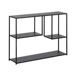 Casa Viva Consola de metal negro Calista 100x26x75cm Online