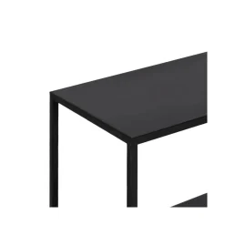 Casa Viva Consola de metal negro Calista 100x26x75cm Online