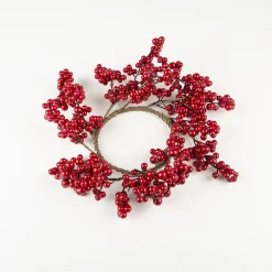Casa Viva Corona decorativa bayas rojas Ø25cm Best