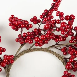 Casa Viva Corona decorativa bayas rojas Ø25cm Best
