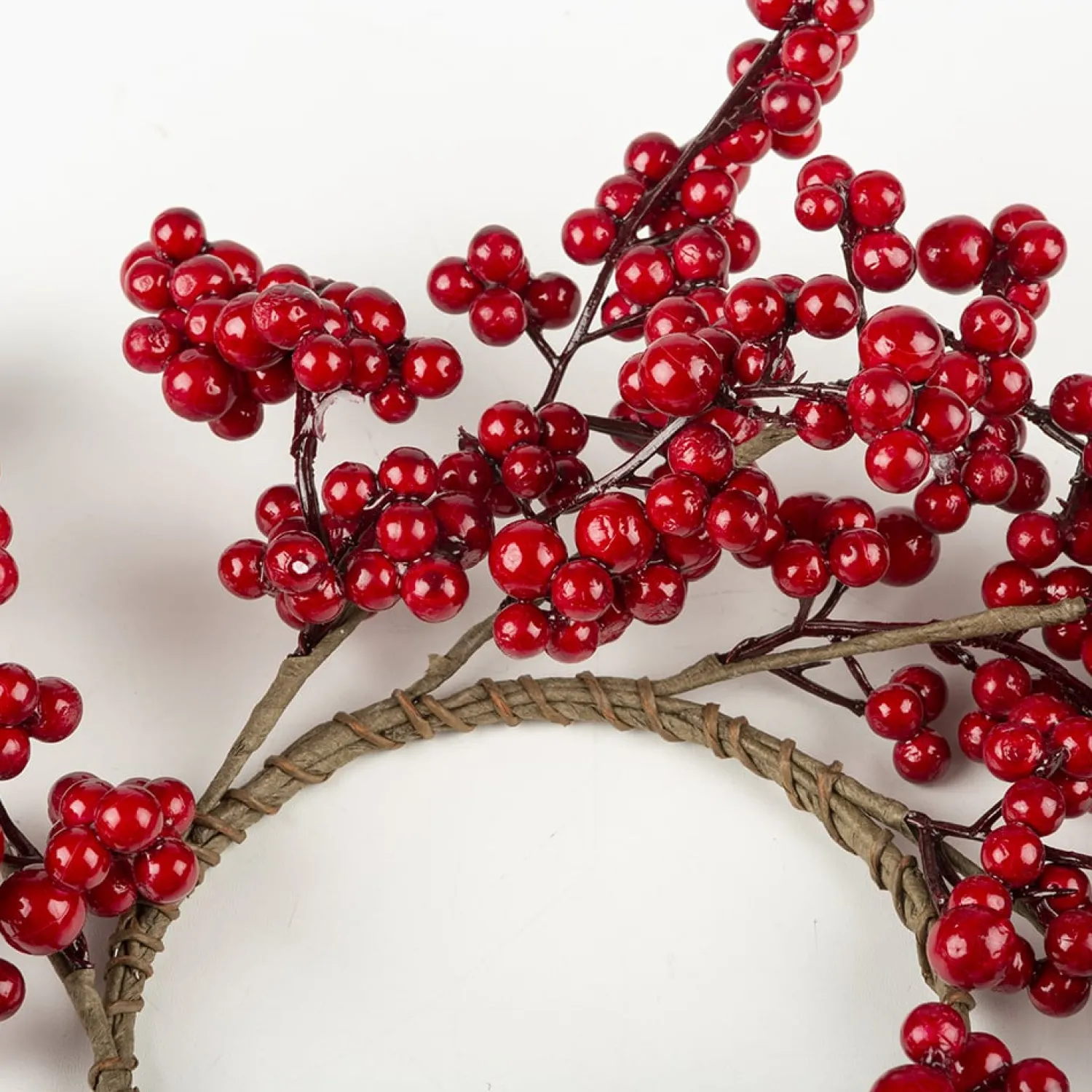 Casa Viva Corona decorativa bayas rojas Ø25cm Best