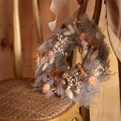 Casa Viva Corona decorativa flores secas Ø38cm New