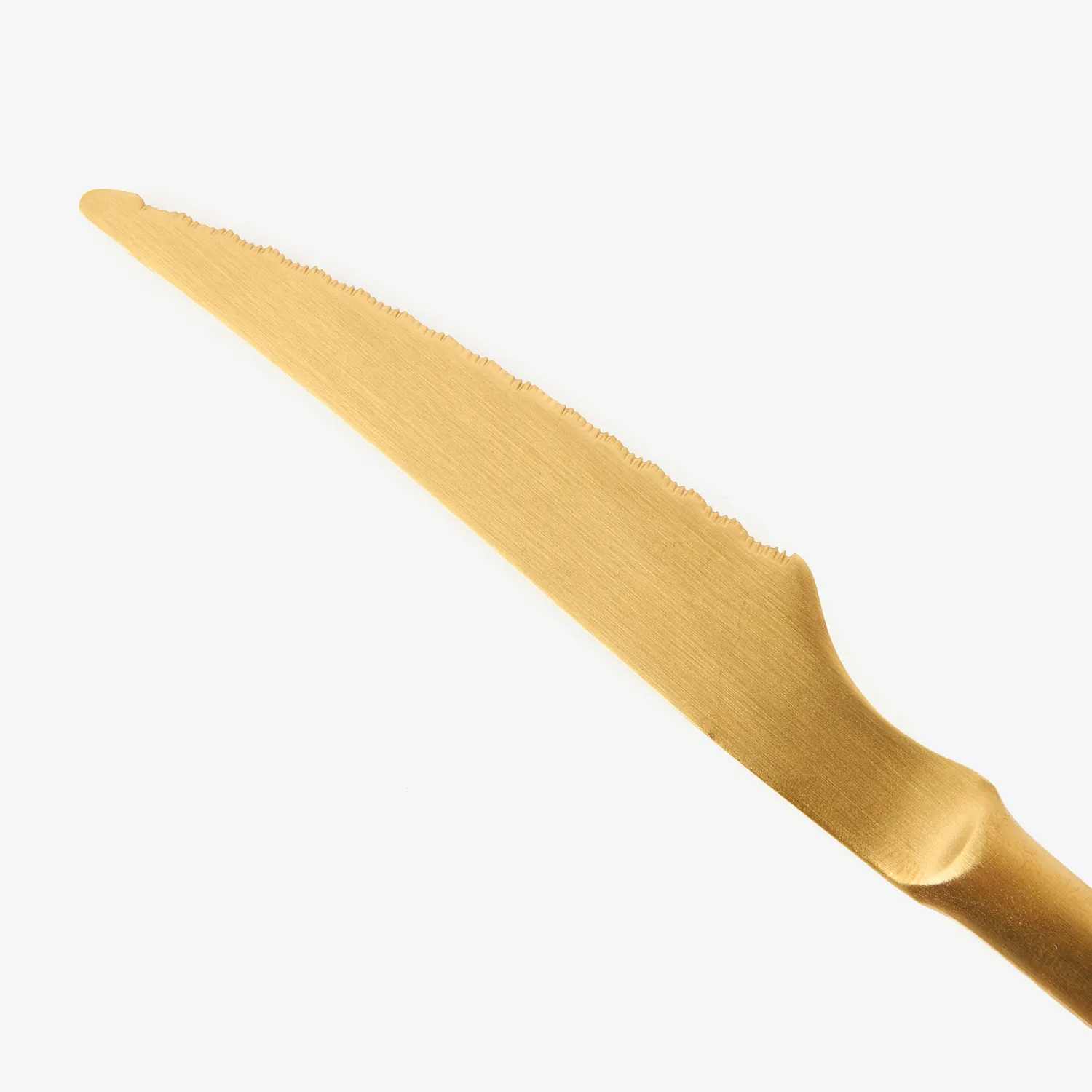 Casa Viva Cuchillo chuletero de acero inoxidable dorado Kipla Discount