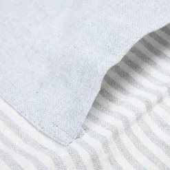 Casa Viva Delantal de algodón con rayas grises 60x80cm Hot