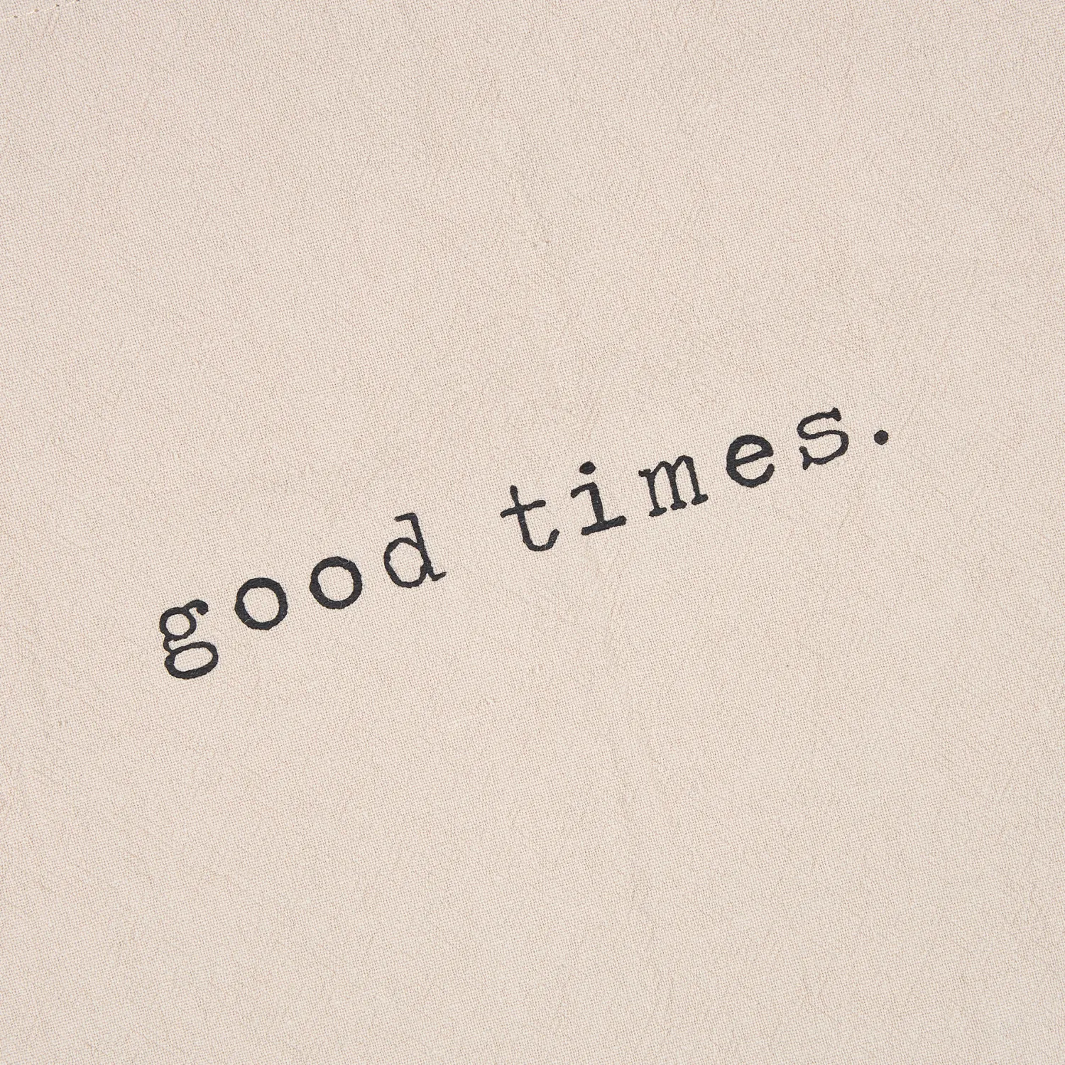 Casa Viva Delantal de cocina de algodón beige 80x70cm Sale