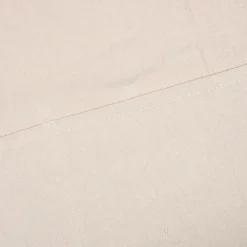 Casa Viva Delantal de cocina de algodón beige 80x70cm Sale