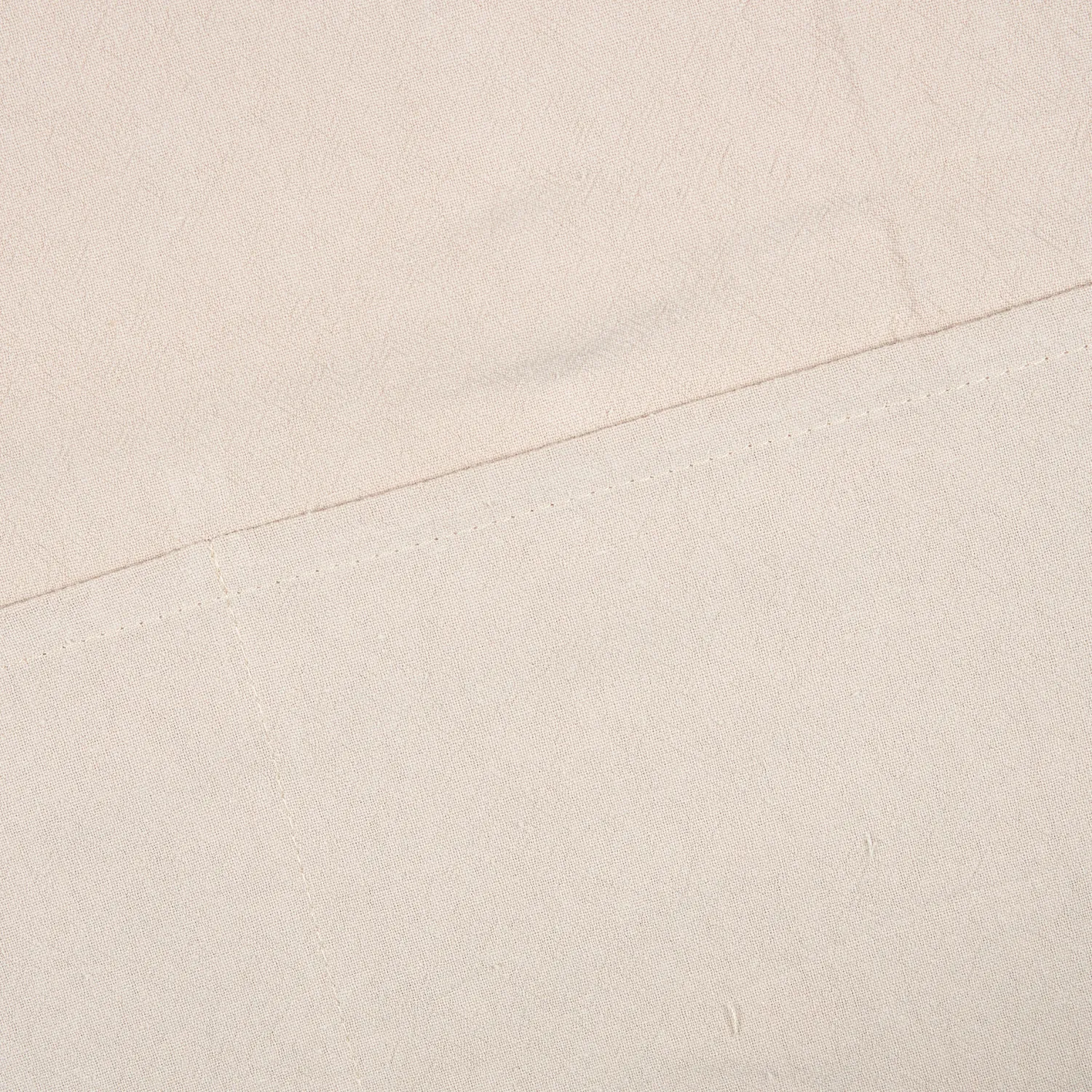 Casa Viva Delantal de cocina de algodón beige 80x70cm Sale