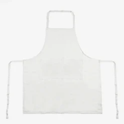 Casa Viva Delantal de cocina de algodón gris 80x70cm Discount
