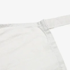 Casa Viva Delantal de cocina de algodón gris 80x70cm Discount