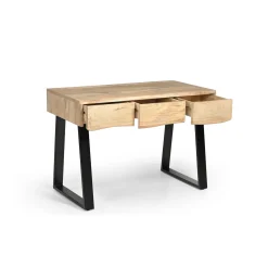 Casa Viva Escritorio de madera de acacia Jaipur 120x60x80cm Sale