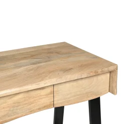 Casa Viva Escritorio de madera de acacia Jaipur 120x60x80cm Sale