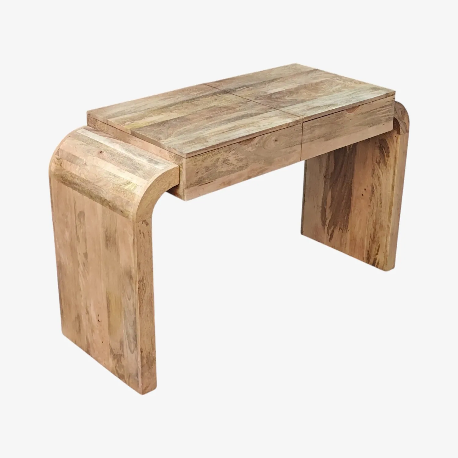 Casa Viva Escritorio de madera de mango Ilan 130x50x80cm Clau&Chloe