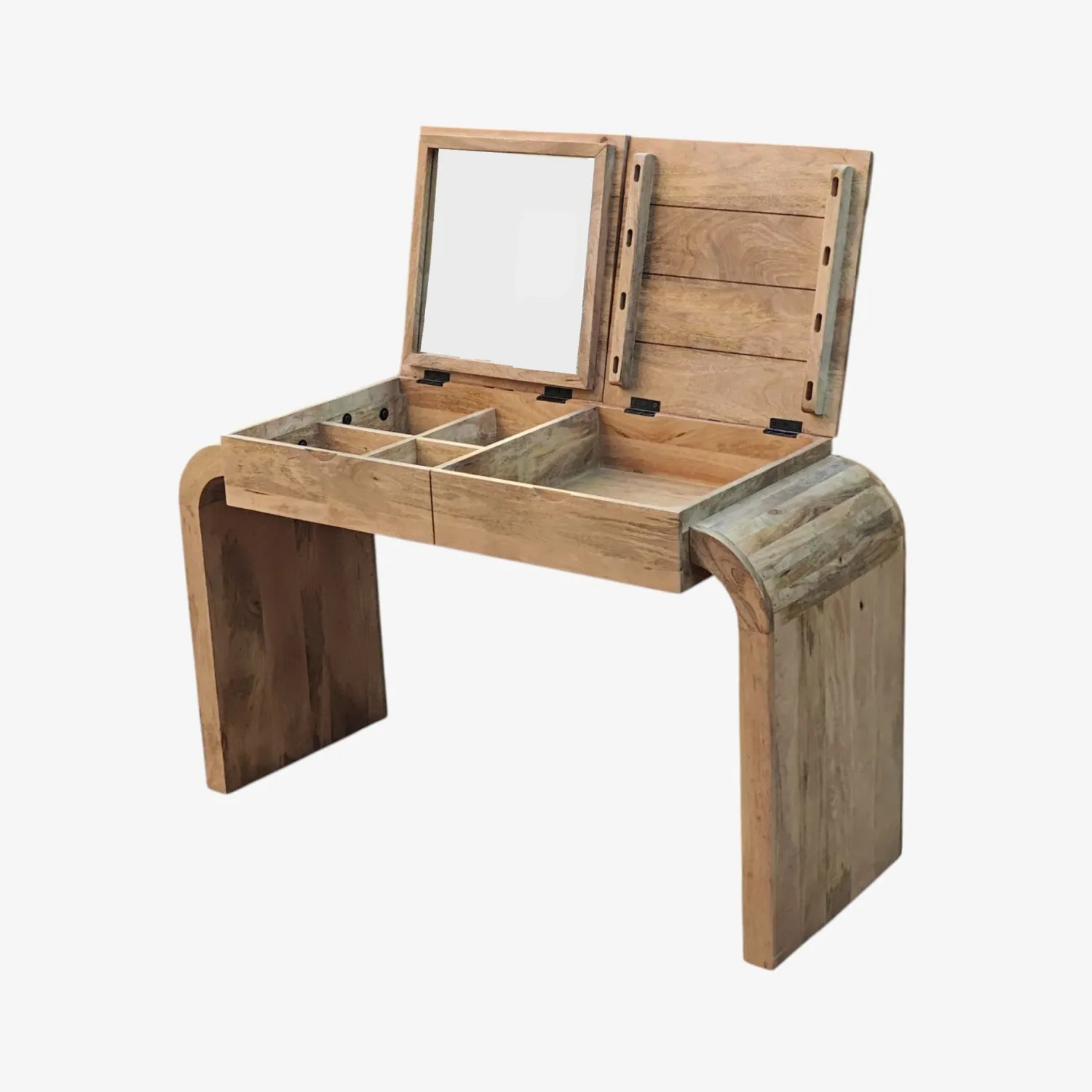 Casa Viva Escritorio de madera de mango Ilan 130x50x80cm Clau&Chloe