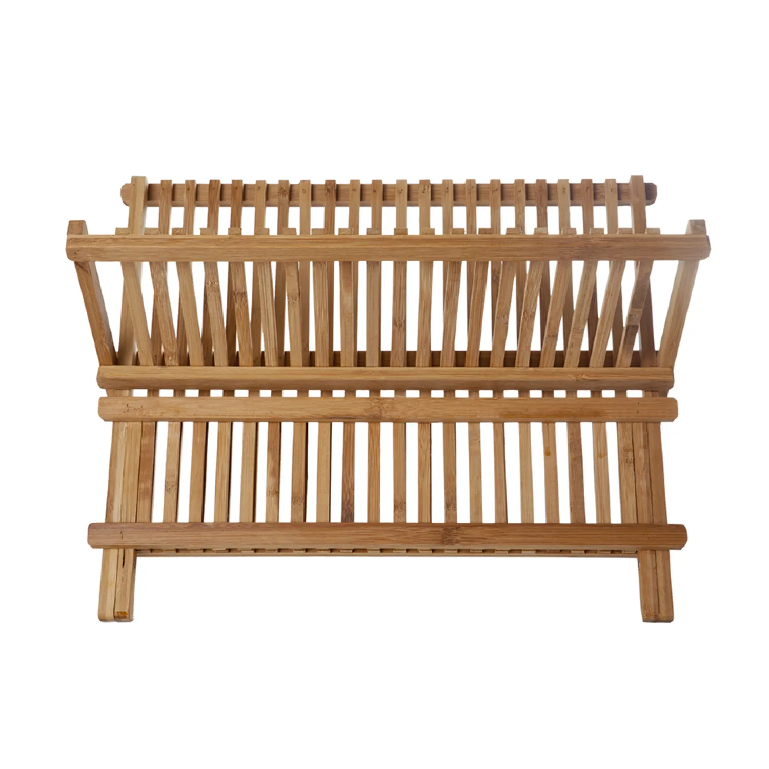 Casa Viva Escurreplatos plegable de bambú 42x32x26cm Clearance