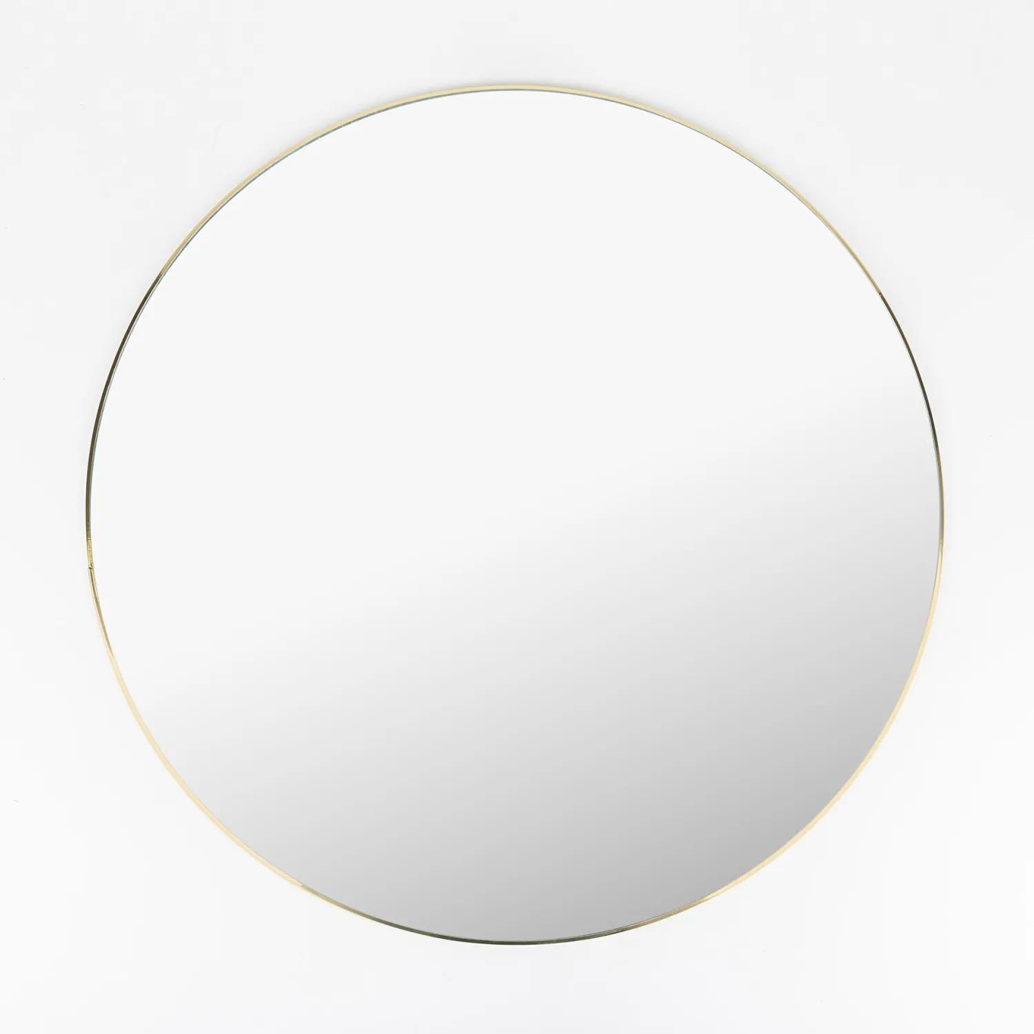 Casa Viva Espejo de pared redondo de metal dorado Orión Ø55cm Sale