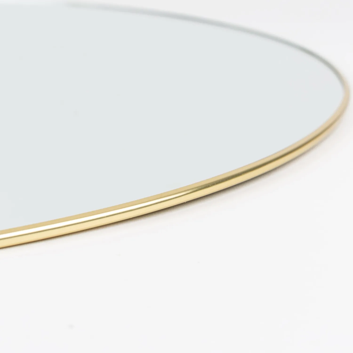 Casa Viva Espejo de pared redondo de metal dorado Orión Ø55cm Sale