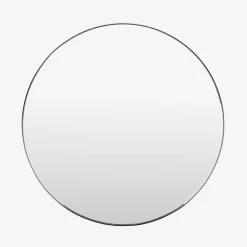 Casa Viva Espejo de pared redondo de metal negro Ø55cm Sale