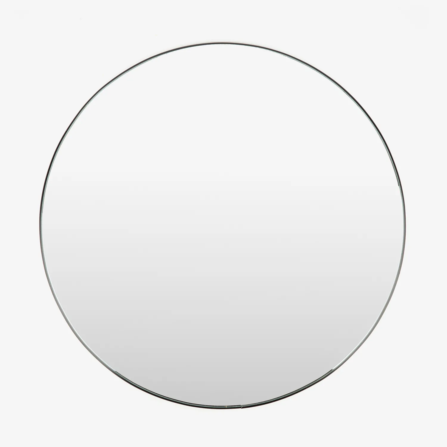 Casa Viva Espejo de pared redondo de metal negro Ø55cm Sale