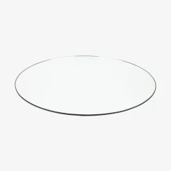 Casa Viva Espejo de pared redondo de metal negro Ø55cm Sale