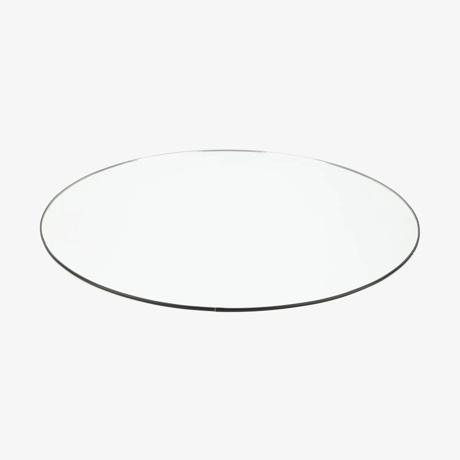 Casa Viva Espejo de pared redondo de metal negro Ø55cm Sale