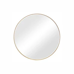 Casa Viva Espejo de pared redondo dorado Ø100cm Online