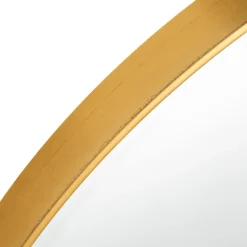 Casa Viva Espejo de pared redondo dorado Ø100cm Online