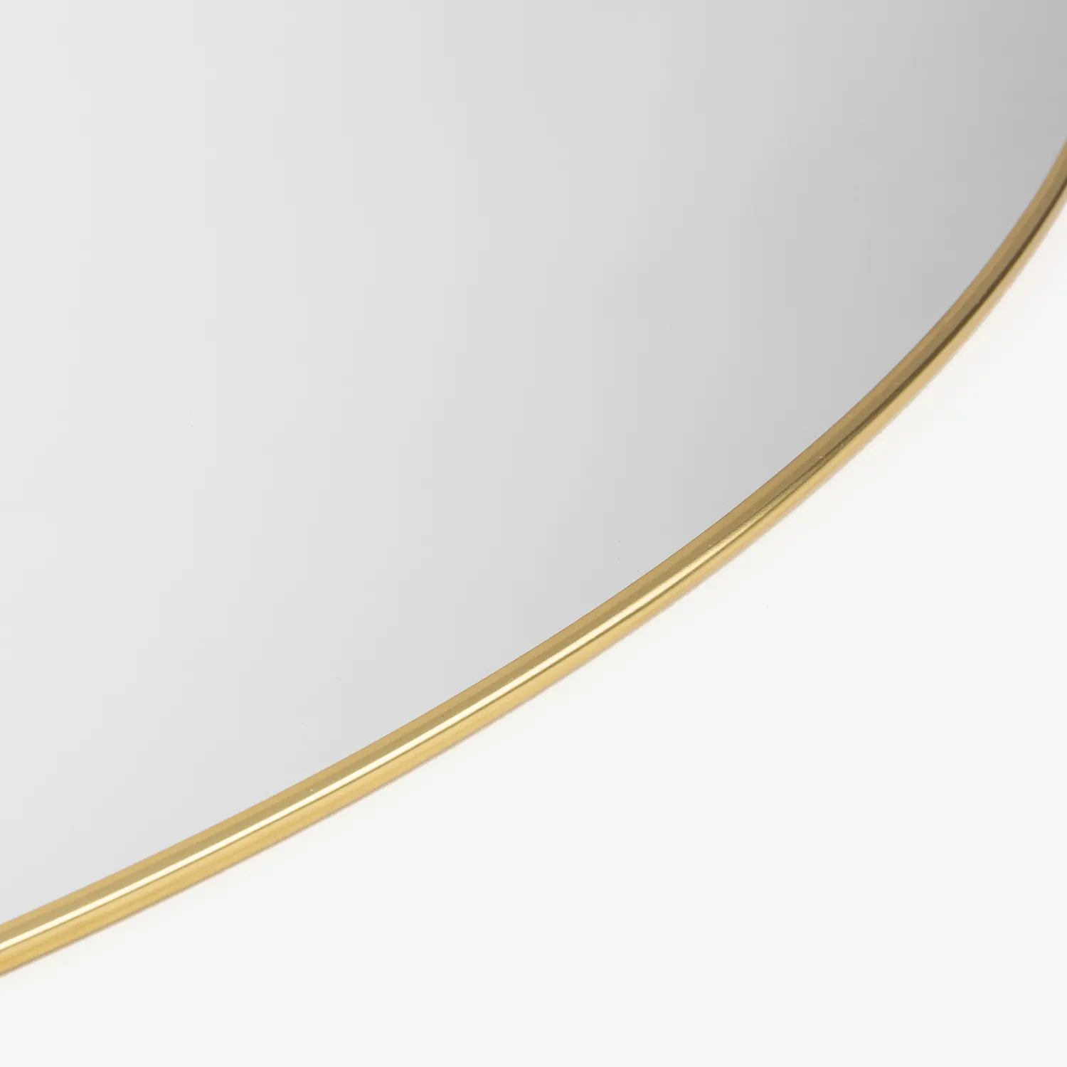 Casa Viva Espejo de pared redondo de metal dorado Orión Ø76cm Discount