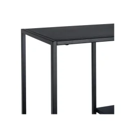 Casa Viva Estantería de acero negro Calista 90x30x188cm Best