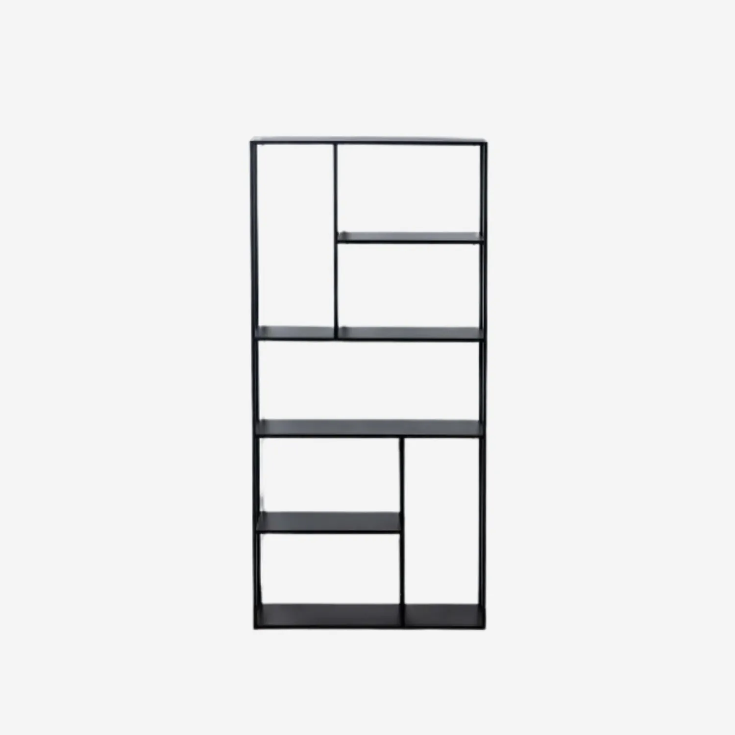 Casa Viva Estantería de acero negro Calista 90x30x188cm Best