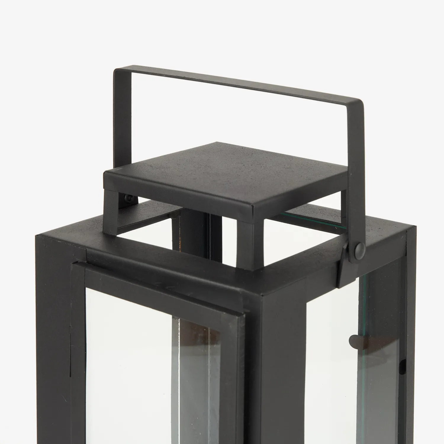 Casa Viva Farol de metal negro Calin 35cm