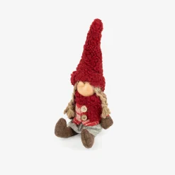 Casa Viva Figura decorativa Muñeca sentada con gorro 28cm Hot