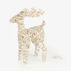 Casa Viva Figura decorativa Reno de luz LED gris 50cm Online