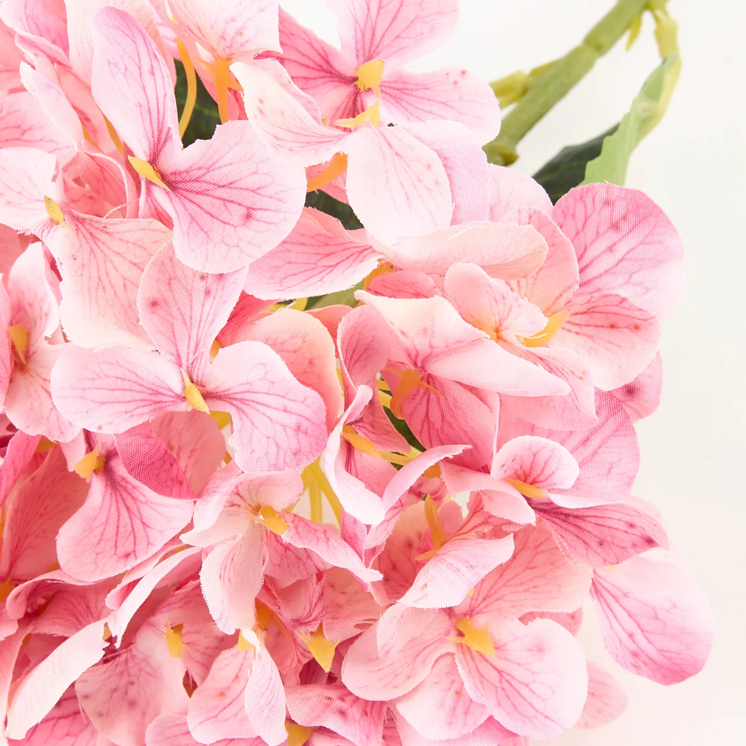 Casa Viva Flor artificial hortensia rosa 40cm Clearance