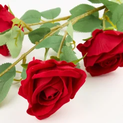 Casa Viva Flor artificial rosa roja 86cm New