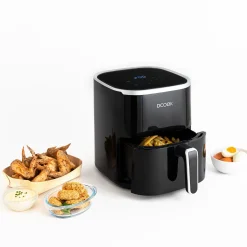 Casa Viva Freidora de aire negra DCook 4,6L 1450W Best