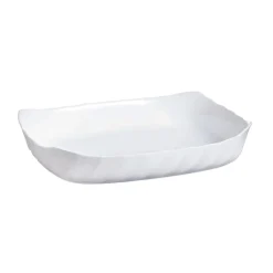 Casa Viva Fuente para horno opal blanca 33x27cm Sale