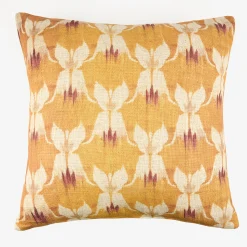 Casa Viva Funda de cojín algodón naranja Koray 45x45cm