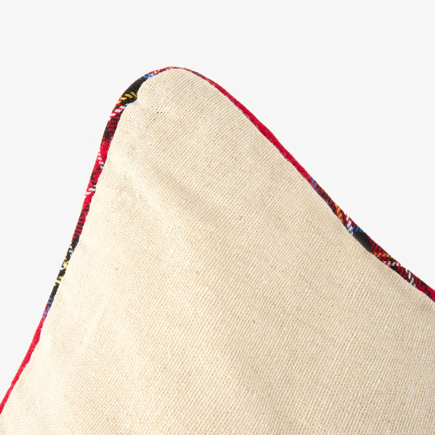 Casa Viva Funda de cojín Caballo balancín de tartán 45x45cm Online