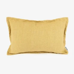 Casa Viva Funda de cojín de algodón amarilla Frida 40x35cm Sale