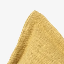 Casa Viva Funda de cojín de algodón amarilla Frida 40x35cm Sale