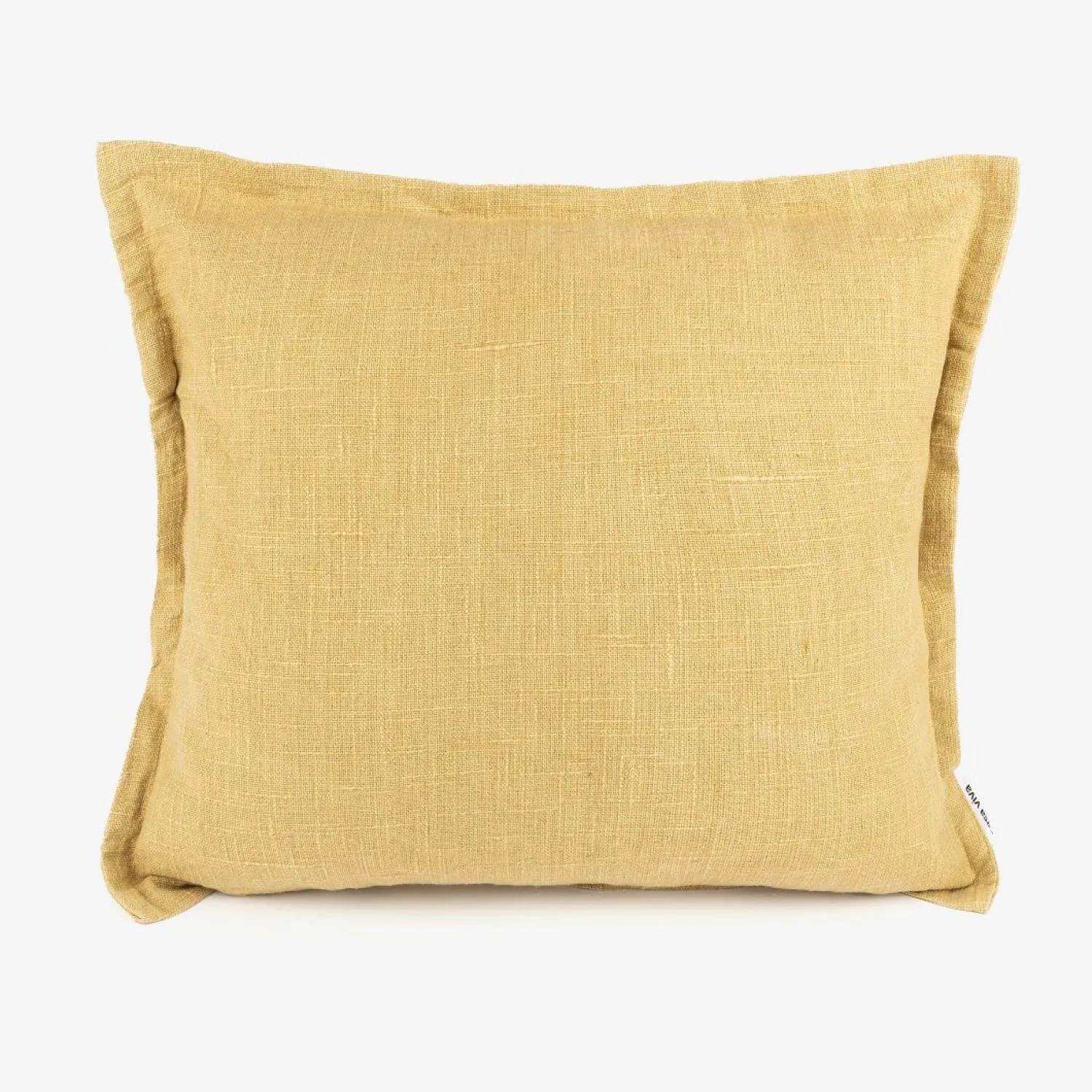 Casa Viva Funda de cojín de algodón amarilla Frida 45x45cm Online