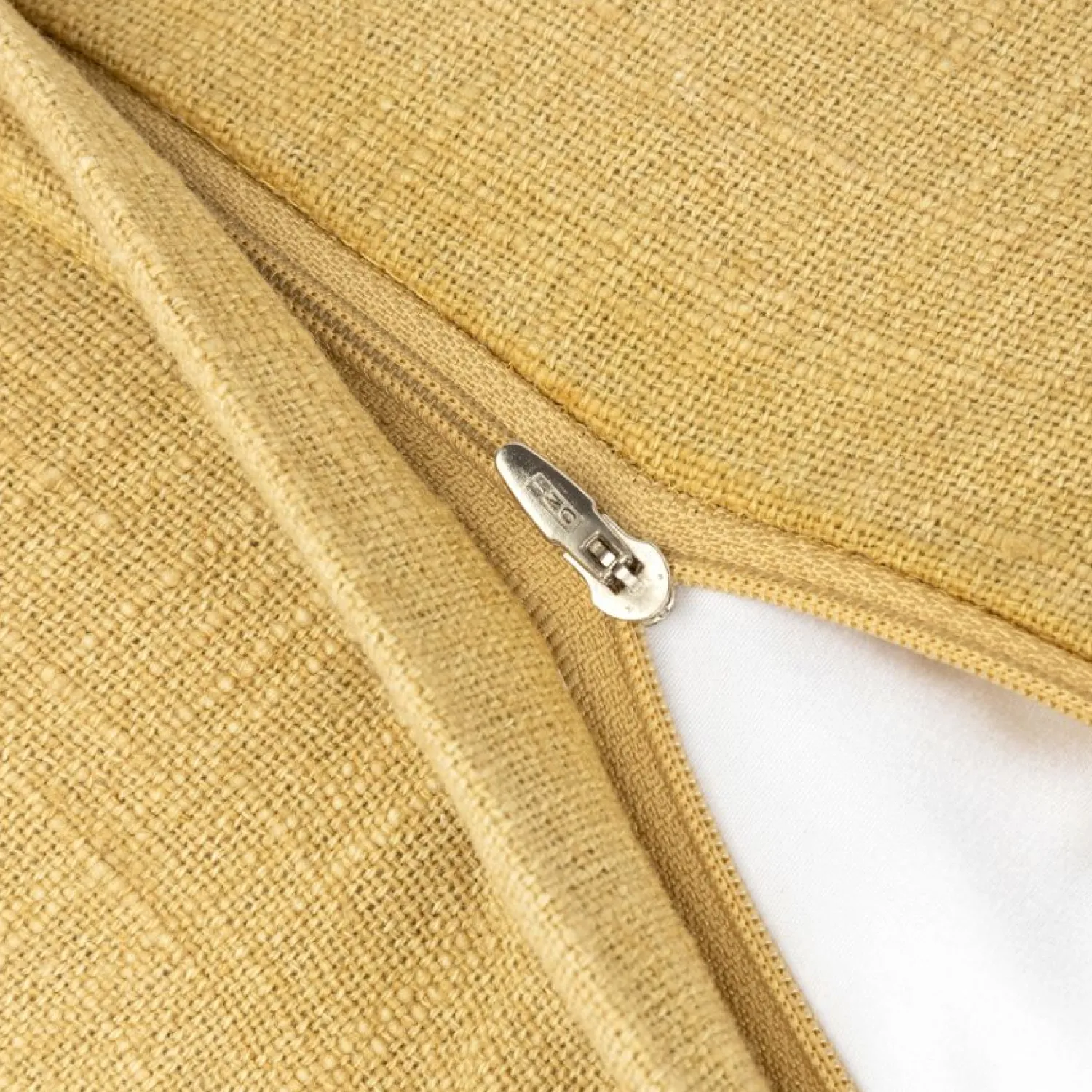 Casa Viva Funda de cojín de algodón amarilla Frida 45x45cm Online