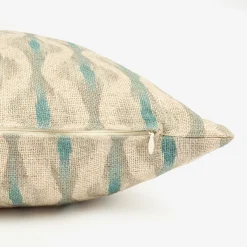 Casa Viva Funda de cojín de algodón beige Tribal 45x45cm Clearance