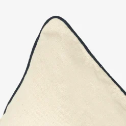 Casa Viva Funda de cojín de algodón con rayas azules Niza 60x60cm Outlet