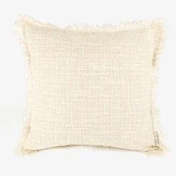 Casa Viva Funda de cojín de algodón con flecos Cuzco 45x45cm New