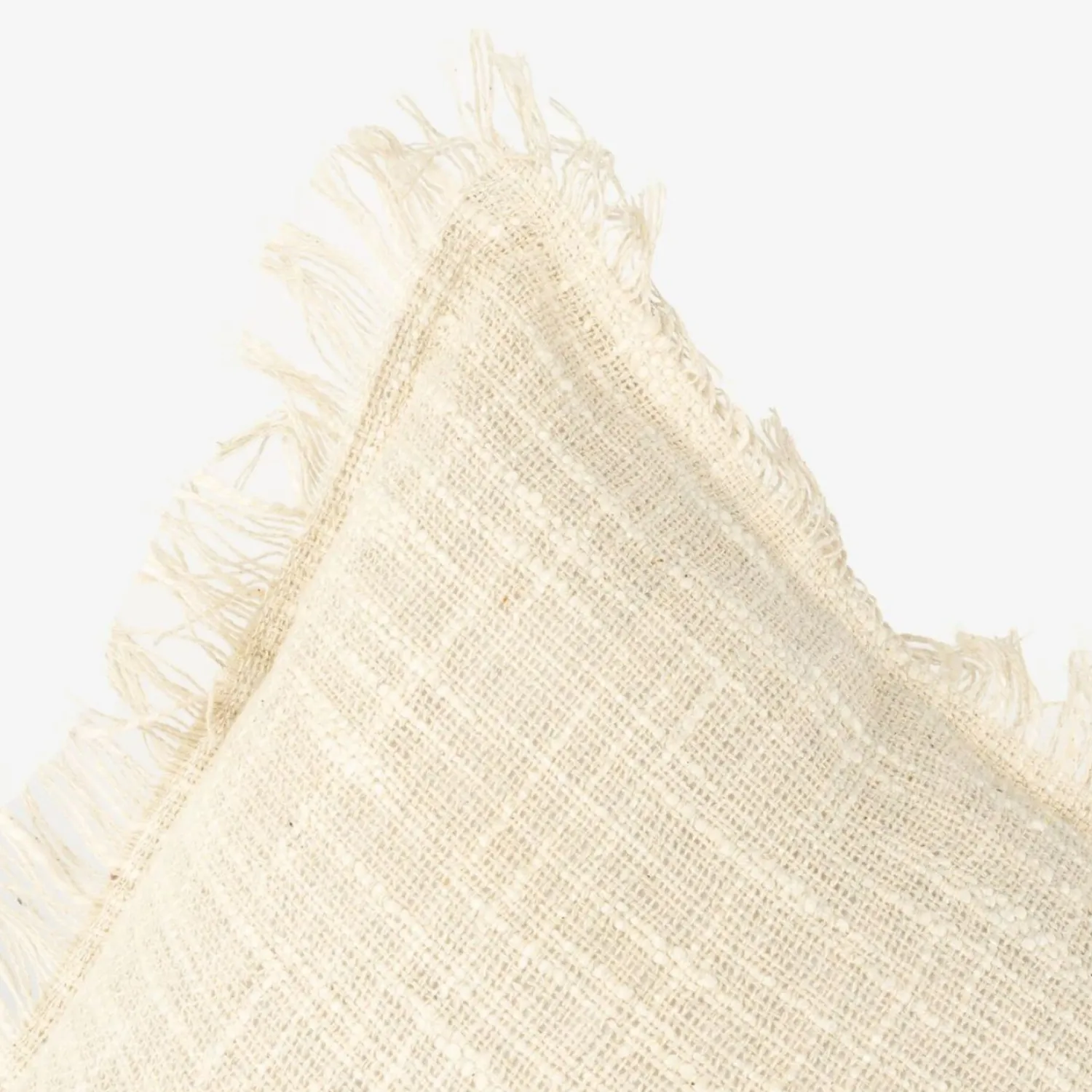 Casa Viva Funda de cojín de algodón con flecos Cuzco 45x45cm New